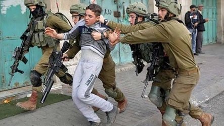 Tentara Zionis Isrel Gunakan 3 Anak Palestina Sebagai Temeng Manusia Dalam Penyerbuan Di Tulkarem